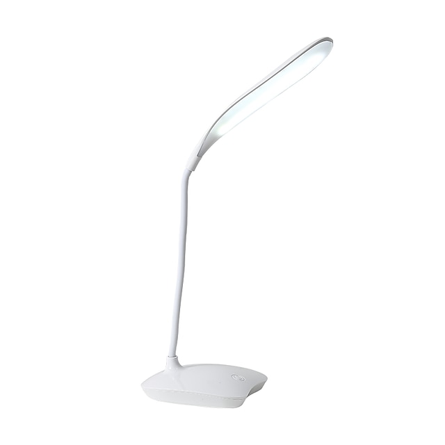  Table Lamp / Desk Lamp / Reading Light Eye Protection / Adjustable Simple / Modern Contemporary Built-in Li-Battery Powered For Bedroom / Study Room / Office PVC White