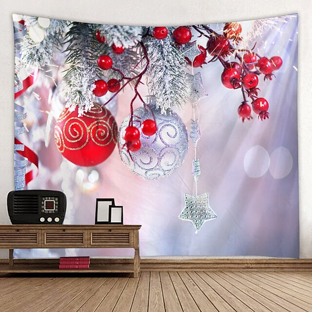 Home & Garden Home Decor | Christmas / Classic Theme Wall Decor 100% Polyester Classic / Fantasy Wall Art, 150*100 cm Decoration