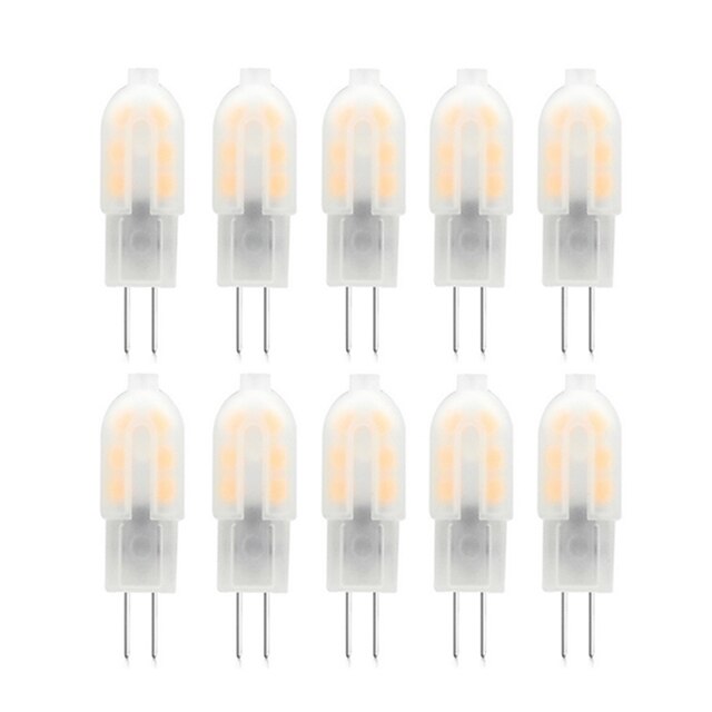 10pcs 3 W 200-300 lm G4 LED Bi-pin Lights T 12 LED Beads SMD 2835 Lovely 220-240 V2