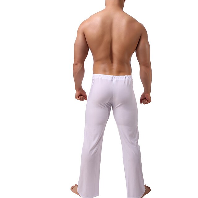Men‘s Pants Drawstring Quick Dry Lightweight Yoga Fitness Pilates Pants ...