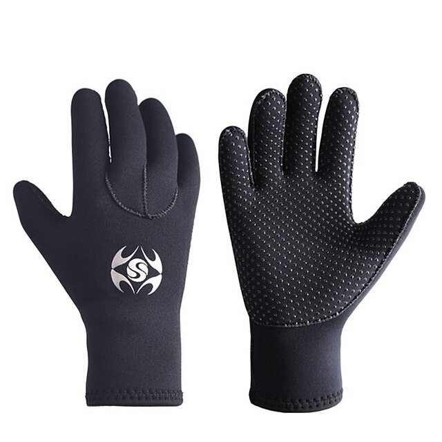  SLINX Diving Gloves Aquatic Gloves 3mm Neoprene Full Finger Gloves Thermal Warm Warm Quick Dry Swimming Diving Surfing / Breathable