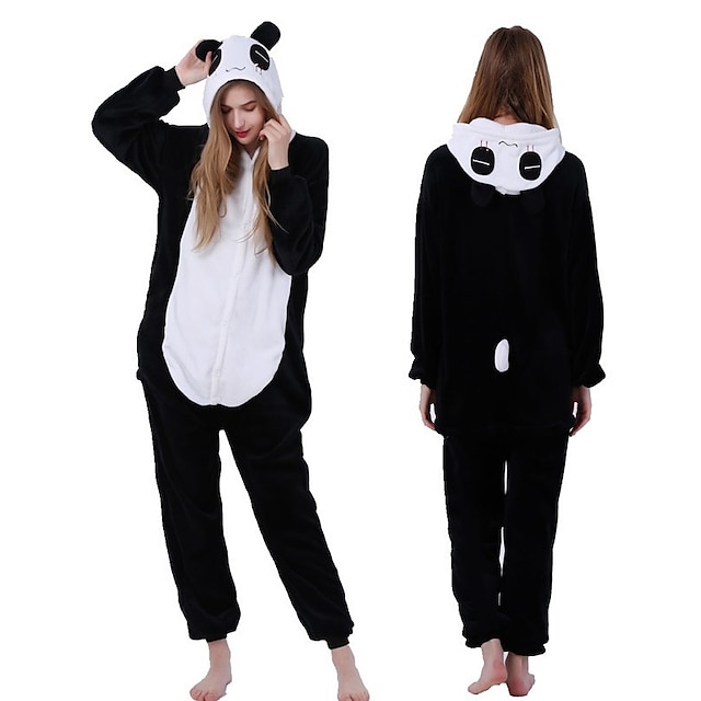 2019 NEW Unisex Adult Pajamas Kigurumi Cosplay Costume Animal  Sleepwear Panda 