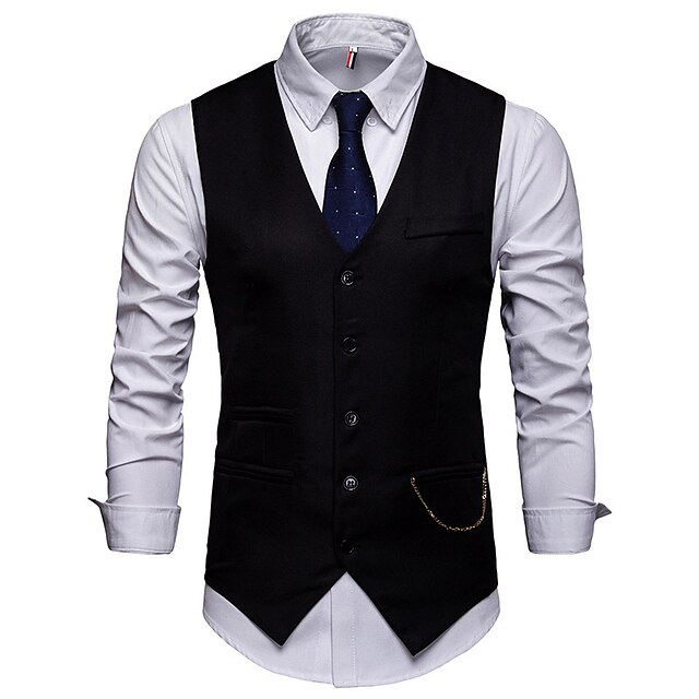 Vintage Double Breasted Waistcoat Outerwear James Bond Gentleman ...