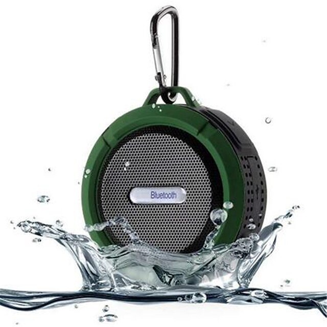  c6 utendørs trådløs Bluetooth 4.1 stereo bærbar høyttaler innebygd mikrofon sjokkmotstand ipx4 vanntett høyttaler r20