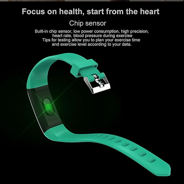 ID115 PLUS Smart Watch 0.49 inch Smart Band Fitness Bracelet Bluetooth Pedometer Activity