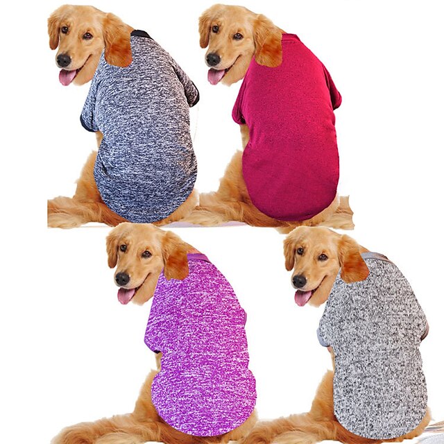 Camiseta Abrigo de Cachorro Ropas Invierno Perro Caqui M GODGETS Ropa para Perros 