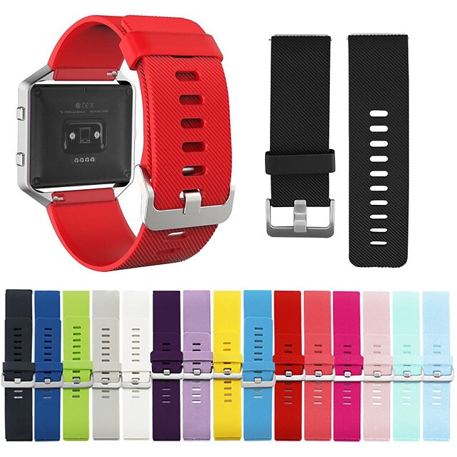  Smartwatch Band for Fitbit Blaze Fitbit blaze Sport Band Soft Silicone Wrist Strap