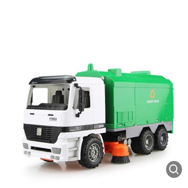  1:12 Metalic El plastico Camión Camión de bomberos Camión de la basura Camiones y vehículos de construcción de juguete Coches de juguete Juguetes de Playa Coche de Fricción Vehículos de tracción