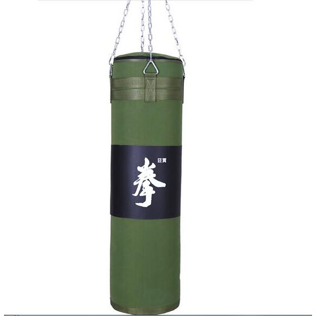  Punching Bag Sandbag For Taekwondo Boxing Form Fit Cloth Oxford cloth black green