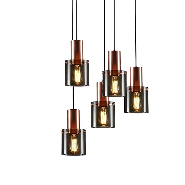 Lights & Lighting Pendant Lights | 15 cm Pendant Lantern Design Pendant Light Metal Modern 220-240V - YP33924