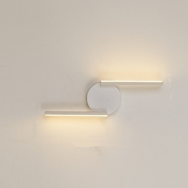  Lightinthebox Lampada Da Parete A Led Linea Nordica Bianco E Nero Personalità Creativa Lampada Da Parete Di Design Decorativa Led Camera Da Letto Comodino Moderno Corridoio