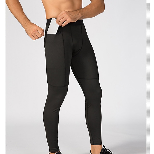 Mens Compression Long Legging Base Layer Gym Workout Moisture Wicking Tight fit 