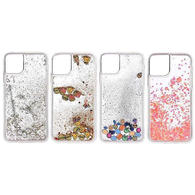  Case For Apple iPhone 11 / iPhone 11 Pro / iPhone 11 Pro Max Shockproof / Flowing Liquid Back Cover Transparent TPU