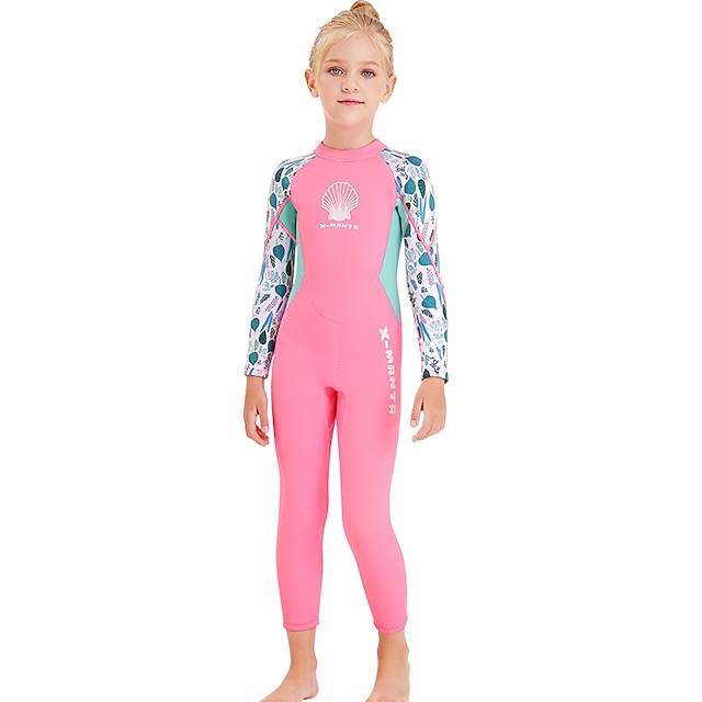 Sports & Outdoors Surfing, Diving & Snorkeling | Dive&Sail Girls Full Wetsuit 2.5mm SCR Neoprene Diving Suit Thermal Warm UPF50+