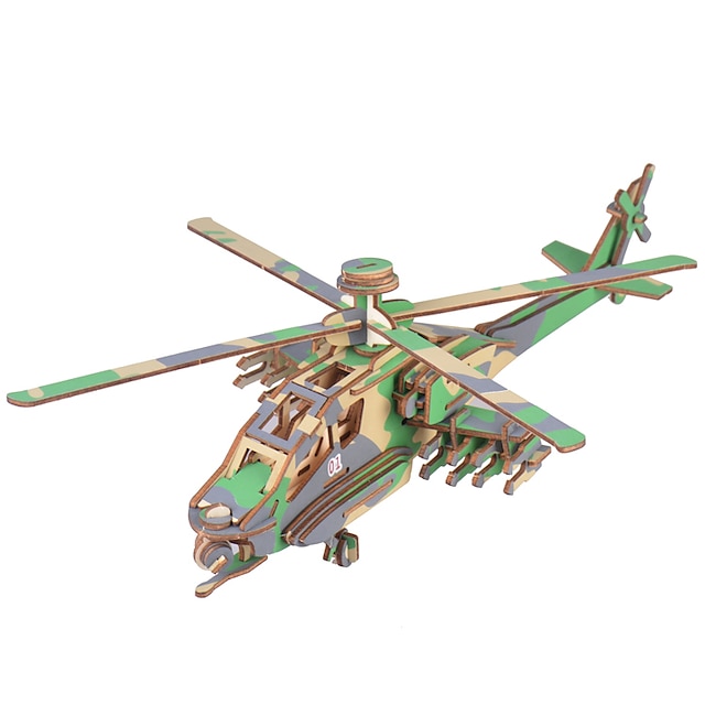  Puzzles 3D Puzzles en Métal Hélicoptère Métal Unisexe Jouet Cadeau