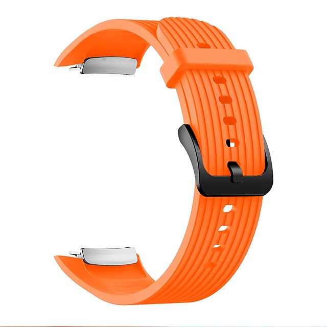 Correa de Smartwatch para Samsung galaxia Samsung Gear Fit 2 PRO Samsung  Gear fit 2 Samsung Gear Fit 2 PRO Silicona Reloj inteligente Correa Suave  Elástico Transpirable Correa Deportiva Reemplazo 8225770 2022 – $17.99