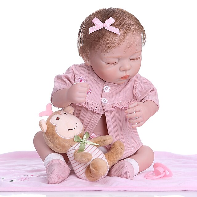 NPKCOLLECTION 20 inch Reborn Doll Baby Girl Gift Hand Made New Design