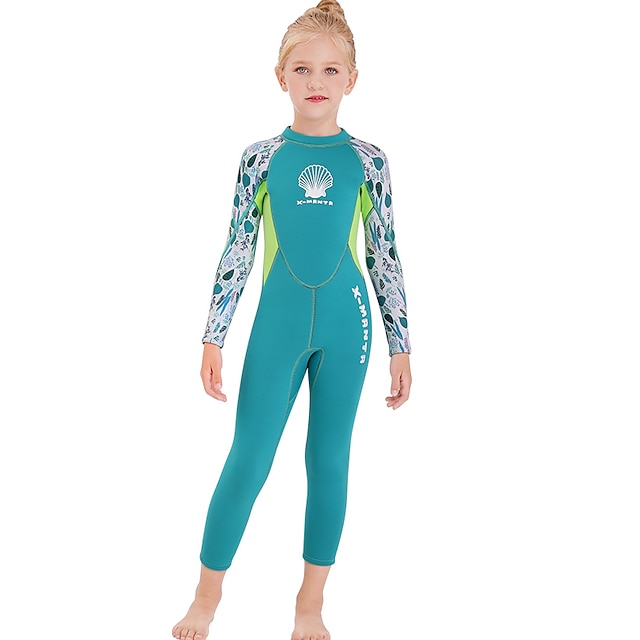 Sports & Outdoors Surfing, Diving & Snorkeling | Dive&Sail Girls Full Wetsuit 2.5mm SCR Neoprene Diving Suit Thermal Warm UPF50+