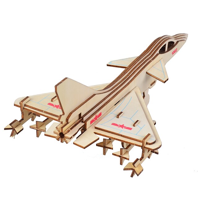  Brinquedos de Montar Pato Aeronave Lutador Simulação Plástico para Unisexo