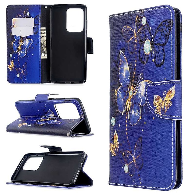  Case For Samsung Galaxy S20 Ultra / S20 Plus / S10 Plus Wallet / Card Holder / with Stand Full Body Cases Butterfly PU Leather Case For Samsung S9 / S9 Plus / S8 Plus / S10E /S7 Edge