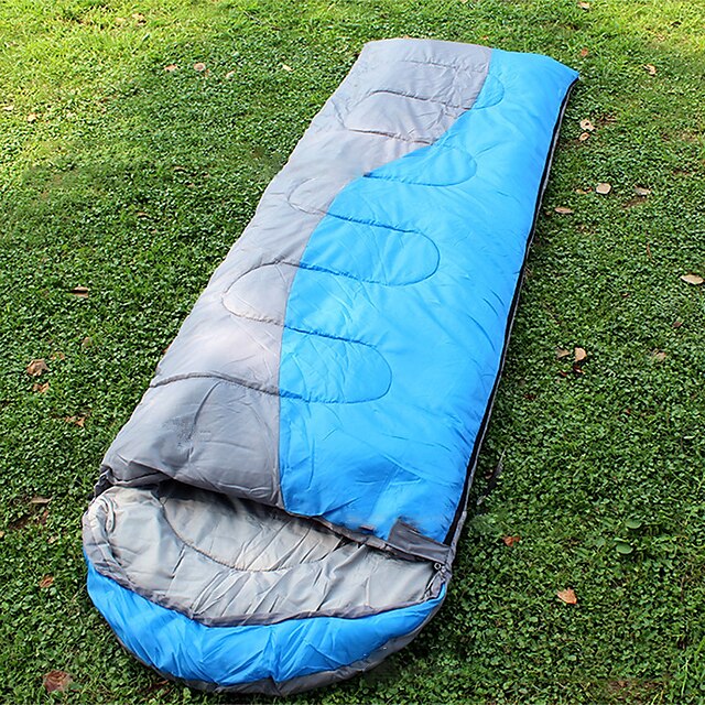  Sleeping Bag Outdoor Camping Envelope / Rectangular Bag 8 °C Single T / C Cotton Warm Moistureproof Compression Thick 210*75 cm Spring &  Fall Summer for Hunting Hiking Camping Traveling