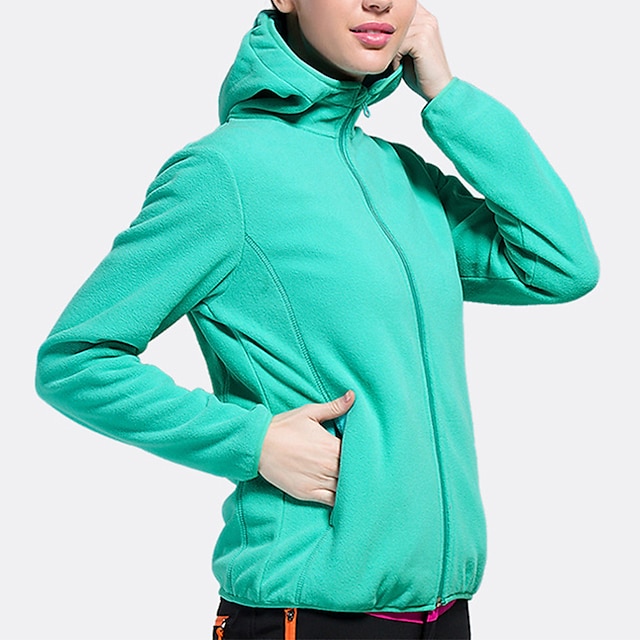 windproof fleece pullover