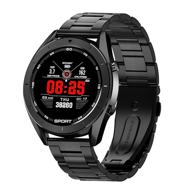  DT NO.1 T99 Smart Watch 1.2 inch Smartwatch Fitness Running Watch Bluetooth Stopwatch Pedometer Call Reminder Compatible with Android iOS Men Women Waterproof Touch Screen Heart Rate Monitor IP68