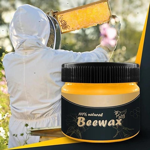  Wood Seasoning Beewax Complete Furniture Polishing Solution Care Beeswax Wax