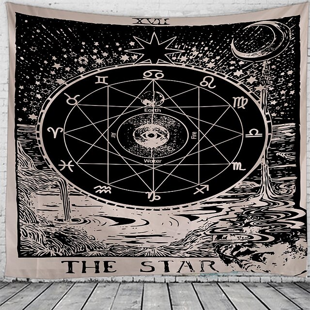 Home & Garden Home Decor | Tarot Divination Wall Tapestry Art Decor Blanket Curtain Picnic Tablecloth Hanging Home Bedroom Livin