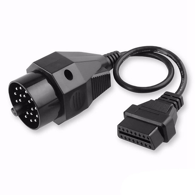  OBD2 Diagnostic Cable For BMW 20Pin OBD2 Connector to OBD1 For BMW Connector 20PIN to 16PIN Pin OBD OBD2 Connector Adapter