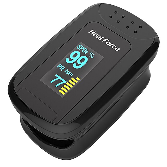 HealForce A5 Pulse Oximeter Fingertip Pulse Oximeter Fingertip Oximeter ...