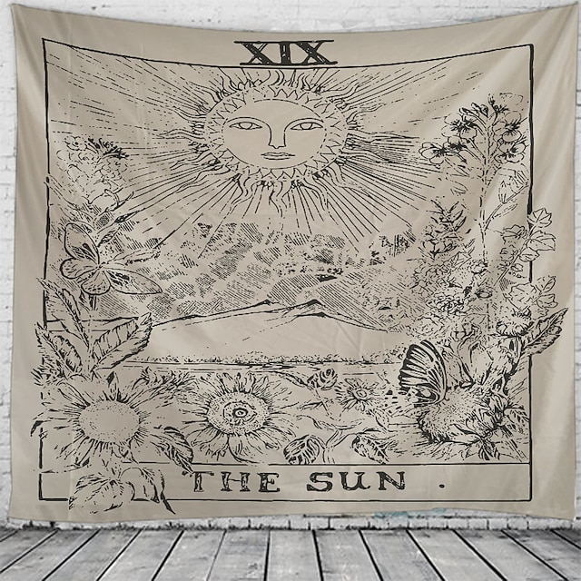 Home & Garden Home Decor | Tarot Divination Wall Tapestry Art Decor Blanket Curtain Picnic Tablecloth Hanging Home Bedroom Livin