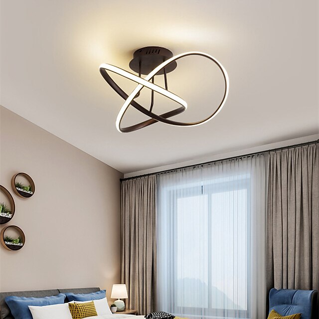 Modern Simple Ceiling Lamp Creative Bedroom Lamp Fashion Living Room Lamp Dining Chandelier Lamps 48 w
