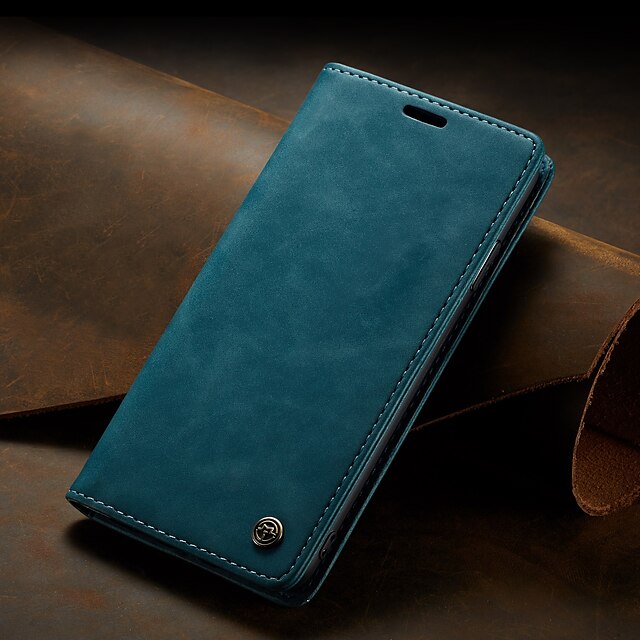  CaseMe Retro Business Leather Magnetic Flip Case For iPhone 6 / 7 / 8 / 6S / 8 Plus / 7 Plus / 6 Plus With Wallet Card Slot Stand Case Cover