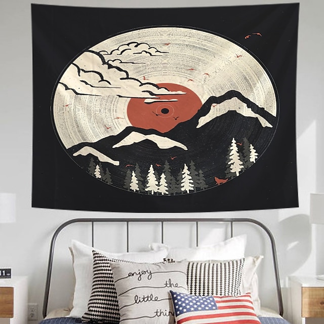 Home & Garden Home Decor | Japanese Painting Style Ukiyo-e Wall Tapestry Art Decor Blanket Curtain Hanging Home Bedroom Living R