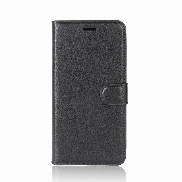  Phone Case For Wiko Full Body Case Wiko Fever 4G Wiko View 3 Wiko Harry 2 Wiko View Go Wiko View Max Wiko Lenny 5 Wallet Card Holder Shockproof Solid Colored PU Leather