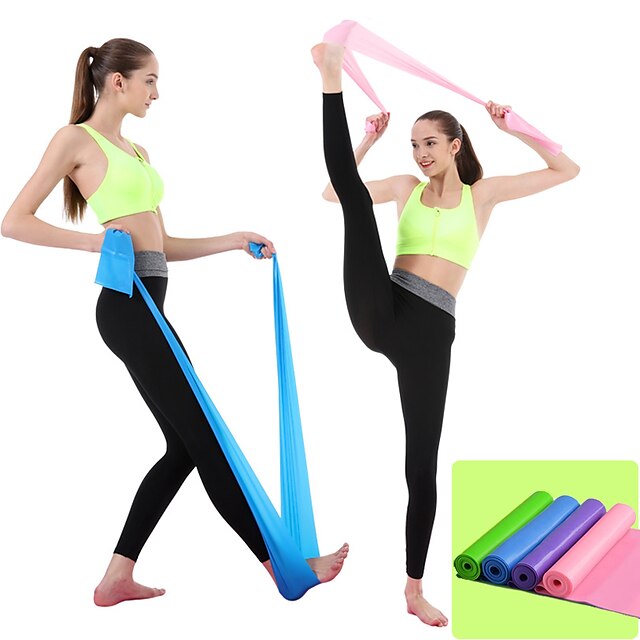  Exercise Resistance Bands 1 pcs Carry Bag Sports Mixed Material Yoga Fitness Pilates Ultra Strong Antigravity Lightweight Weight Loss Explosive Power Training Posture Corrector For Men's Women's