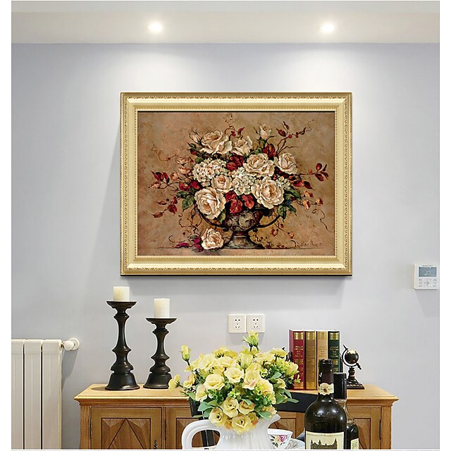  Wall Art Canvas Prints Painting Artwork Picture Flower Still Life Home Decoration Décor Stretched Frame Ready to Hang