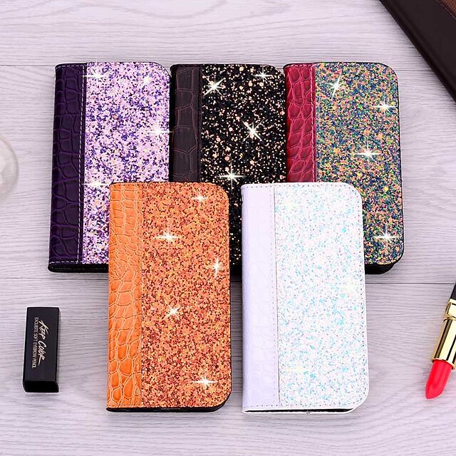  Case For Apple iPhone 11 / iPhone 11 Pro / iPhone 11 Pro Max Card Holder / with Stand / Flip Full Body Cases Tile PU Leather For iPhone XR/XS Max/XS/X/8 Plus/7/6s Plus/6/5/5G/5S/SE