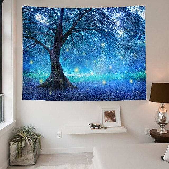 Home & Garden Home Decor | Home Living Tapestry Wall Hanging Tapestries Wall Blanket Wall Art Wall Decor ForestTree Tapestry Wal