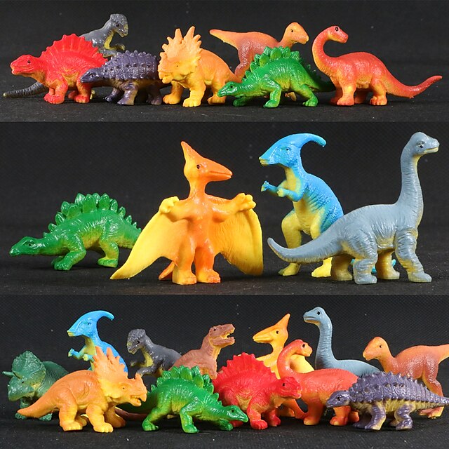  Draci a dinosaury Dinosaurus Obrázek Triceratops Jurský dinosauř Velociraptor Tyrannosaurus rex Plastický Dětské Party laskavosti, věda dárky vzdělávací hračky pro děti a dospělé