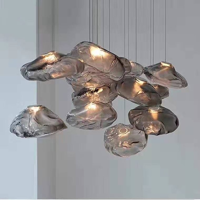 Lights & Lighting Pendant Lights | 20 cm Single Design Pendant Light Glass Electroplated Nordic Style 220-240V - MQ34046