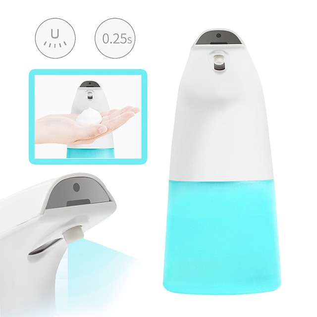  400ML Intelligent Automatic Foam Dispenser Foam Washing Mobile Phone Infrared Sensor Kitchen Bathroom Tools USB