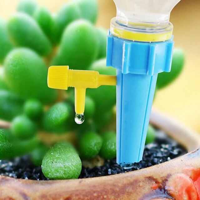  3stk / 8stk automatisk drypp vanning vanningssystem automatisk vanningspike for planter blomster innendørs husholdningsvannsflaske