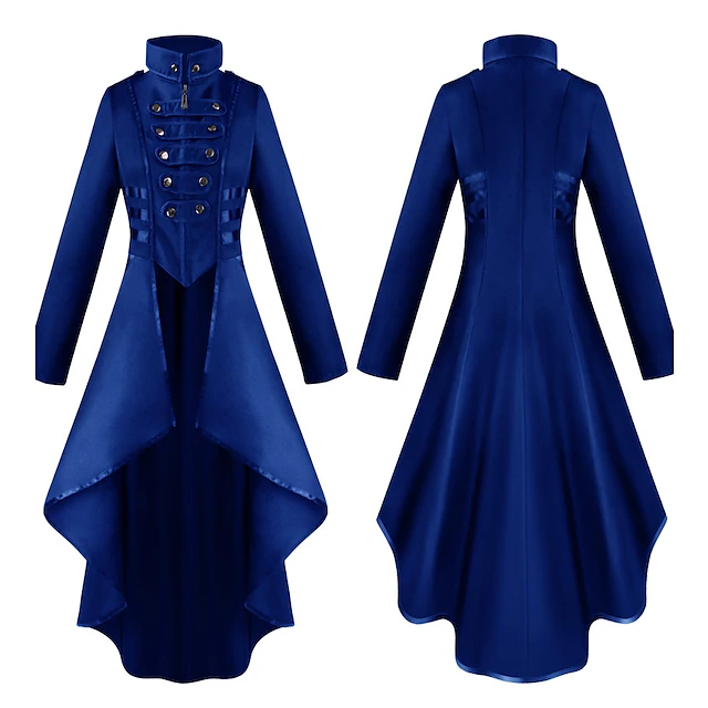 Punk & Gothic Steampunk 17th Century Trench Coat Outerwear Plague ...