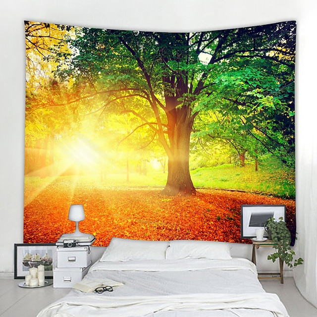 Home & Garden Home Decor | Beautiful Natural Forest Printed Large Wall Tapestry Cheap Hippie Wall Hanging Bohemian Wall Tapestri