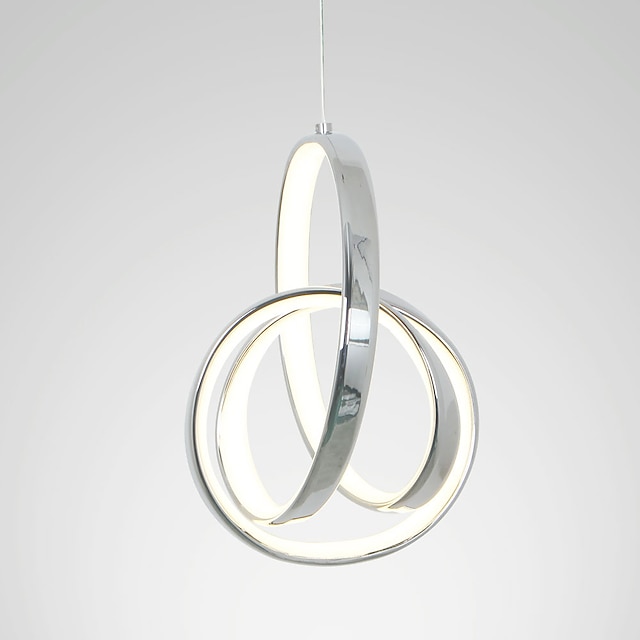 Lights & Lighting Pendant Lights | LED Modern Mini Pendant Light Ring Design Hanging Suspension Lighting Nordic Modern 10W 800Lm