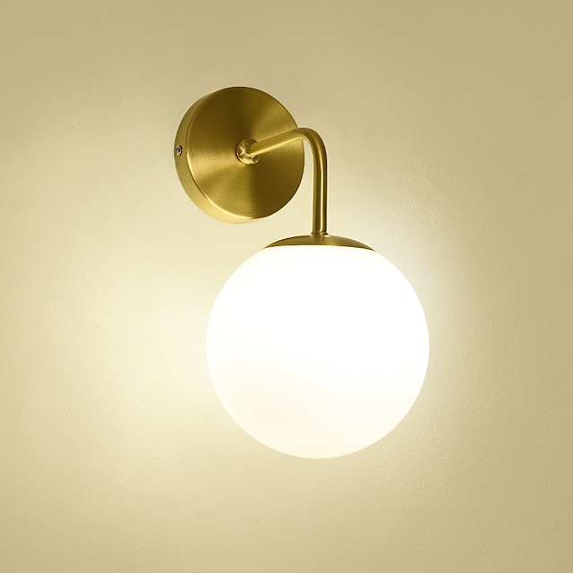  lightinthebox moderne nordisk stil væglamper væglamper stue soveværelse kobber væglampe 220-240v 40 w
