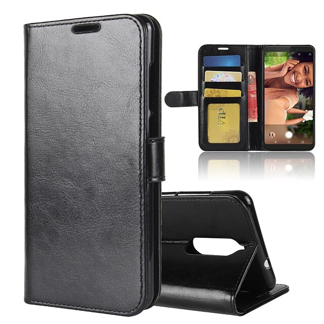analogie Array Levering Phone Case For Wiko Full Body Case Wiko View 3 Wiko Harry 2 Wiko View Go  Wiko View Max Wiko Lenny 5 Wallet Card Holder Shockproof Solid Colored PU  Leather 8038331 2023 – $15.35