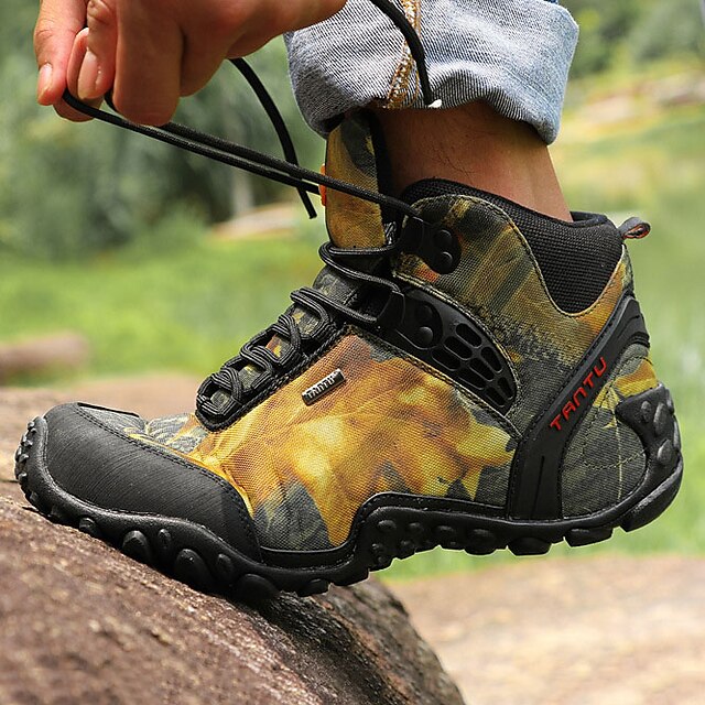 men's canvas hiking boots